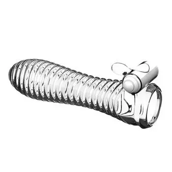 Чехлы для пениса, удлинитель, мужские презервативы, презервативы для пениса с кристаллами, кольцо для пениса, секс-игрушка для взрослых, секс-игрушка для мужчин, более длительный срок службы General style