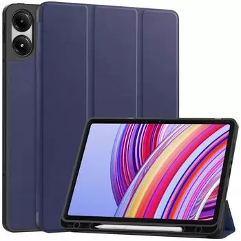 Чехлы для планшета Redmi Pad Pro12,1 дюймовый тонкий чехол Folio, легкий защитный чехол с многоугольной подставкой for Redmi Pad Pro 12.1 чёрный