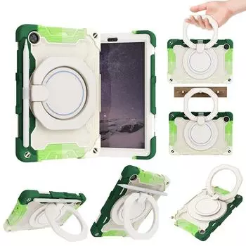 Чехлы для планшетов Lenovo Tab M8 (3-е поколение) Чехол Tb-8506f Tb-8506x Противоударный детский чехол с подставкой для кольца на руку для Tab M8 (HD) Tb-8505x Tb-8505f Фундамент Tab M8 Tb-8505 гагат