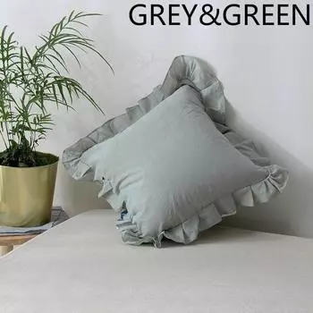 Чехлы для подушек для дивана Чехол для подушки Диван Кресло Чехол для подушки хлопок HomeDecor Однотонный цвет 45см Оборка 45*45cm