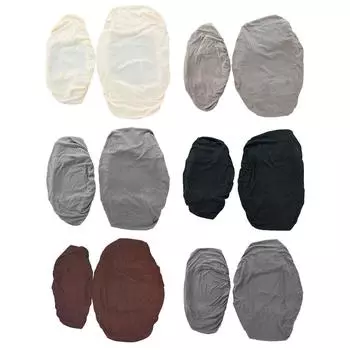 Чехлы для подушек для обеденного уголка в автофургоне, растягивающийся чехол для дивана-кровати, жаккардовая ткань, моющийся чехол для подушки для кемпера бежевый