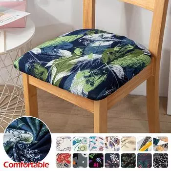 Чехлы для подушек с печатью, высокоэластичные чехлы для подушек, моющиеся чехлы на четыре сезона, противообрастающие прочные чехлы для декора дома и офиса