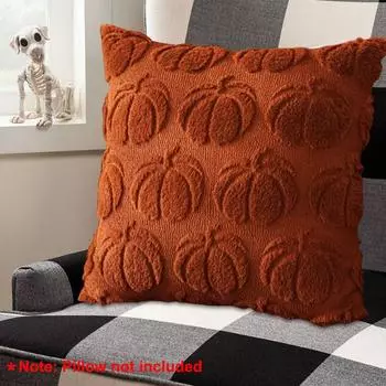 Чехлы для подушек с тыквой и осенними мотивами 45 X 45 см, мягкая плюшевая наволочка 45 X 45 см, чехол для подушки для домашнего дивана, дивана, декор на Хэллоуин