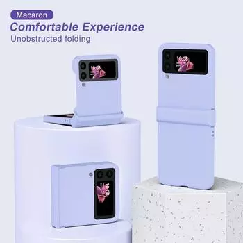 Чехлы для Samsung Galaxy Z Flip 4 5g, полная защита, ультратонкая броня, противоударный жесткий чехол для телефона из ПК для Samsung Z Flip4 Zflip4 For Samsung G10 жёлтый