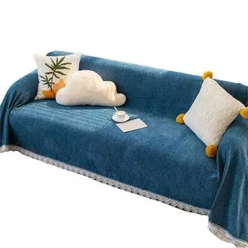 Чехлы для секционных диванов, чехлы для диванов из толстой синели, чехлы для диванов Modern Simple Fringe Edge, защитные чехлы для диванов