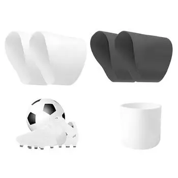 Чехлы для шнурков Grip Tape Футбольные тренировочные чехлы для бутс Спортивные аксессуары чёрный