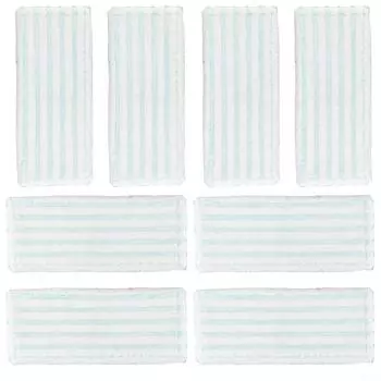 Чехлы для швабр из микрофибры для впитывания грязи, сменные насадки для швабр 2 PACK