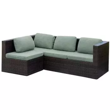 Чехлы для сидений 1/2/3-местных уличных стульев, чехлы для уличных диванов, утолщенные чехлы для садовых шезлонгов, сменные чехлы для сидений 1-seat чёрный