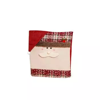 Чехлы для стульев Санта Клауса Рождественские украшения Украшения для вечеринок Рождественские чехлы для стульев