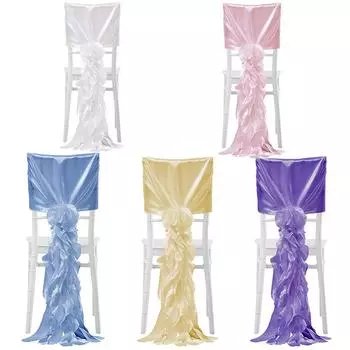 Чехлы для стульев, стулья Slub, высококачественные универсальные чехлы для дома, тряпки, плетеные изделия, свадьбы, табуреты для гостиниц, чехлы для стульев Universal size of bamboo chair белый