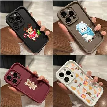 Чехлы для телефонов Ae102 Christmas Happy New Year для Huawei P30 Pro P40 Lite Y7a Honor 90 Lite X9 Infinix Hot 40 Smart 8 Angel Eye Ladder Protective Cover Huawei Nova 9 SE