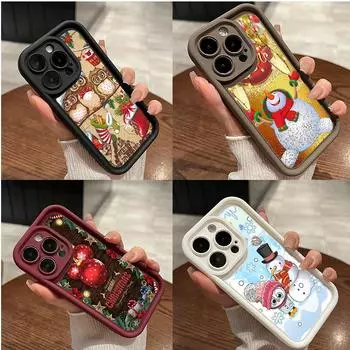 Чехлы для телефонов Ae103 с рождественской елкой для Huawei P30 Pro P40 Lite Y7a Honor 90 Lite X9 Infinix Hot 40 Smart 8 Angel Eye Ladder Protective Cover Huawei Nova 9 SE