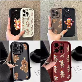 Чехлы для телефонов Ae104 Christmas tree Merry Christmas для Samsung A54 A05s A55 A53 A15 S23 S24 Ultra S25 Plus A35 S20 FE Angel Eye Ladder Protective Cover Samsung A01