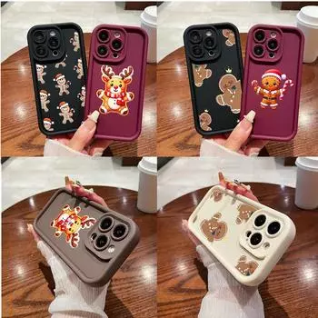 Чехлы для телефонов Ae104 с рождественской елкой и рождественскими мотивами для Xiaomi 12 11 Lite 5G NE Redmi 13C 14C 9a A2 A3 Note 12 Pro 11s Angel Eye Ladder Protective Cover Xiaomi 12T