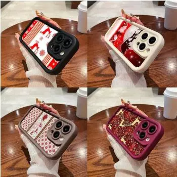 Чехлы для телефонов Ae112 Merry Christmas art для Samsung M54 A72 M23 Moto G30 Google Pixel 9 OnePlus 11 Tecno Camon 20 Angel Eye Ladder Protective Cover Samsung M54 5G