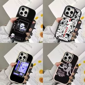 Чехлы для телефонов Ae82 Hunter X Hunter Anime Art для Samsung A13 A32 A53 A04e A54 S23 S24 Ultra Infinix Hot 40i Huawei Metal Camera Protective Back Cover Samsung A02