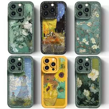 Чехлы для телефонов Art Coque для iPhone 11, 13, 12, 15, чехол 15Plus 14Plus 14Pro 11Pro 12Pro 13Pro 15Pro 14 Pro Max For iPhone 14Pro Max глубокий