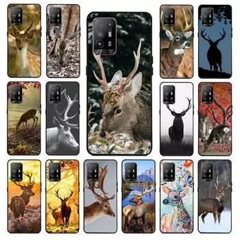 Чехлы для телефонов Funda Sika Deer для OPPO A74 A94 5G A3S A5S A9 A12 A15 A15S A52 A53 A53S A72 A73 2020 A91 5G, чехол OPPO A3S