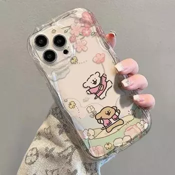 Чехлы для телефонов Happy Puppy для моделей Apple 15/14/13/12/11/PRO/PROMAX/XSMAX/XR/XS/X. Apple 13PRO