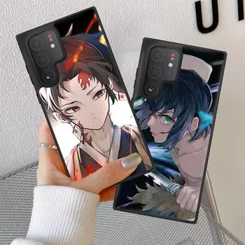Чехлы для телефонов Kimetsu No Yaiba Demon Slayer аниме для Samsung Galaxy A10 A11 A12 A20 A21 A22 A50 A51 A70 A72, мягкие чехлы из ТПУ For Samsung A20S