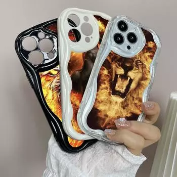 Чехлы для телефонов LZ2 Bath fire rebirth Tiger and horse Clear Soft Wave для Samsung S24 S23 Ultra S20 A54 A14 A52s A51 Huawei Honor 90, защитная задняя крышка Samsung A02/M02