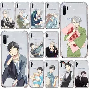 Чехлы для телефонов с изображением Юрия на льду, прозрачные для Samsung s9 s10 s20 Huawei Honor P20 P30 P40 xiaomi note mi 8 9 pro lite plus huawei p smart 2019