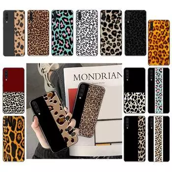 Чехлы для телефонов с леопардовым принтом для Samsung A41 A31 A50 A32 A11 A12 A02 A52 A21 M31 A72 A51 A70 A71 A21S A02