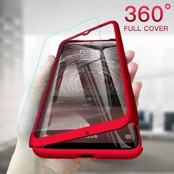 Чехлы для телефонов с полным покрытием на 360 градусов для Huawei P40 Lite P30 P20 P10 P9 Plus Mate 8 9 10 20 Pro Y5 Y6 Y7 Y9 2019, жесткий чехол из ПК