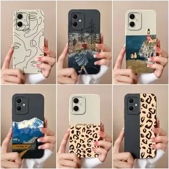 Чехлы для Xiaomi 13 Pro 12S Ultra 10T 11T 12T 13 Lite Pro Модные этикетки Матовый противоударный жидкий мягкий силикон с защитой от падения для Xiaomi Shell Bumper Xiaomi Mi 6X