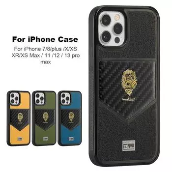 Чехлы из углеродного волокна с рисунком крокодила для iphone 13 11 12 Pro Max XR XS 8 Se2020, роскошный защитный чехол для телефонов высшего качества iphone 13 pro max чёрный