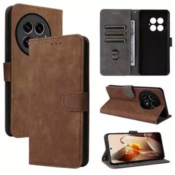 Чехлы-книжки для OnePlus 13 5G из искусственной кожи, полная защита корпуса [блокировка RFID], чехол-кошелек for OnePlus 13 5G чёрный