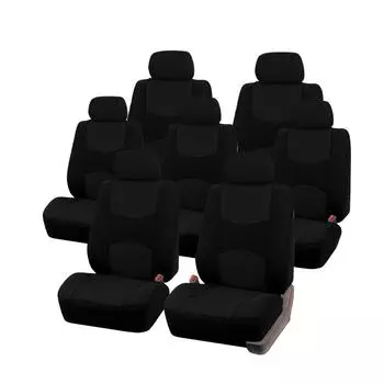 Чехлы на автомобильные сиденья, 7 шт., универсальный стиль для 7-местных автомобильных сидений, накладки на сиденья автомобиля/грузовика, для 2001 Chrysler Voyager для минивэна 307sw