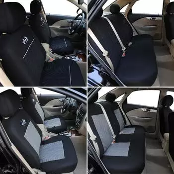 Полный комплект чехлов для автомобильных сидений, спортивные чехлы для автомобильных сидений, которые подходят для большинства автомобильных сидений, универсальный защитный чехол для автомобильных сидений Universal