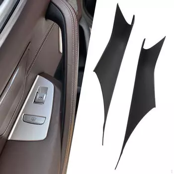 Чехлы на дверные ручки, автомобильные аксессуары, защита от царапин, заменяет прочные внутренние накладки на 5 Red