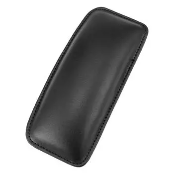 Чехлы на сиденья автомобиля, фургона, защитные чехлы для автомобильной консоли, кожаный наколенник из пены с эффектом памяти, подушка для ног, дверной подлокотник, наколенник чёрный