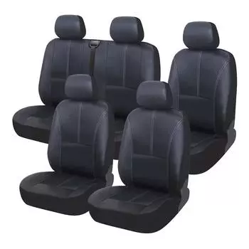 Чехлы на сиденья из искусственной кожи Чехлы для сидений Высококачественные чехлы для салона автомобиля Подходит