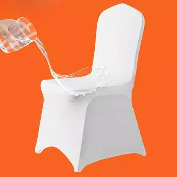 Чехлы на стулья для свадьбы, высокая эластичность, спандекс, обеденные стулья, чехол из плотной ткани, чехол для сиденья для вечеринки в отеле