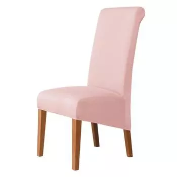 Чехлы на стулья с высокой спинкой, большие размеры, свадебная столовая, Kitch, отель, банкетный стул, чехол на сиденье, дропшиппинг, чехлы на табуреты 1pcs (60-75CM)