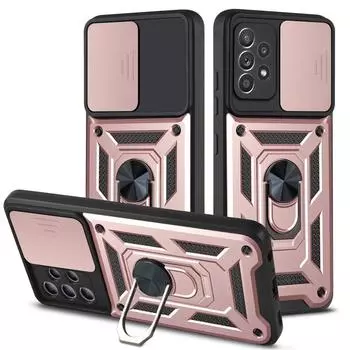 Чехлы с магнитным кольцом для Samsung Galaxy S24 S23 S22 S21 S20 Ultra Plus, чехол-протектор для объектива-слайдера для Samsung S24 S23 S21 FE, чехол Galaxy S23