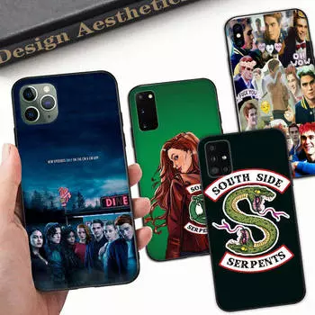 Чехол A-104 River для OPPO Reno Samsung iPhone Xiaomi Redmi Note 10 11 12 15 13C 9C A12 A55 7 8 9 Pro Plus S24 S23 S22 FE Ultra A22 A25