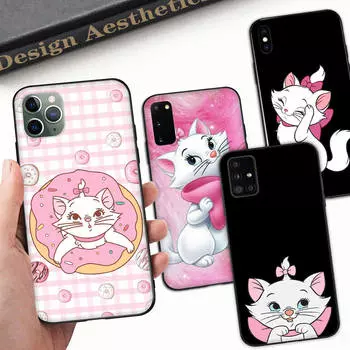 Чехол A-31 Marie Cat для OPPO Reno Samsung Iphone Xiaomi Redmi Note 10 11 12 15 13C 9C A12 A55 7 8 9 Pro Plus S24 S23 S22 FE Ultra A22 A25 Xiaomi POCO M6 4G бездна