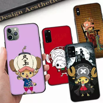 Чехол A-78 One Piece Chopper для OPPO Reno Samsung Iphone Xiaomi Redmi Note 10 11 12 15 13C 9C A12 A55 7 8 9 Pro Plus S24 S23 S22 FE Ultra A22 A25