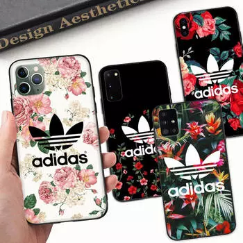 Чехол A-9 flowers для OPPO Reno Samsung Iphone Xiaomi Redmi Note 10 11 12 15 13C 9C A12 A55 7 8 9 Pro Plus S24 S23 S22 FE Ultra A22 A25
