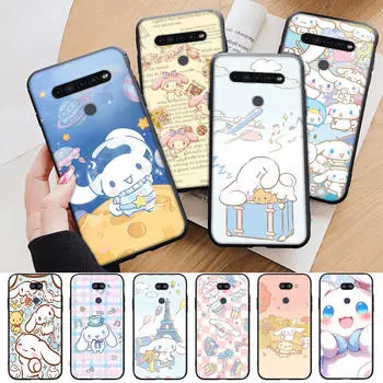 Чехол AH31 Cinnamoroll Black для Xiaomi Poco X6 M5 M6 F5 F6 F1 C65 C55 C50 C51 C40 Redmi Note 7 8 14C A3X 13C 12C 11 10A 9C Pro Sofe Cover Redmi Note 13 Pro 5G олений
