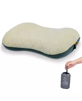 Чехол Air Pillow TPU, можно стирать, одна эластичная профилактика 150 г, ультра в сумку включена [iClimb]Подушка для кемпинга/Воздушная подкладка/Кнопка подушки/Воздухозаборник/Выпуск воздуха