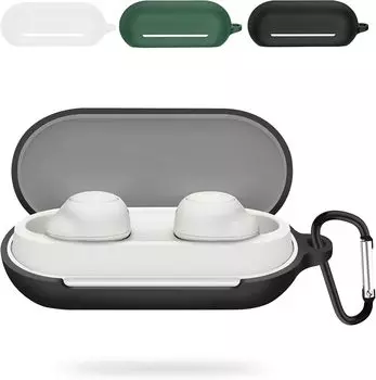 Чехол AIYYXX Sony, совместимый с чехлом Sony Liquid Silicone Case, полностью защитное покрытие, устойчивое к царапинам, ударопрочное, можно заряжать при ношении чёрный