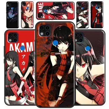 Чехол Akame Ga Kill Anime для Redmi 10, чехол для Xiaomi Redmi Note 11 Pro 8 9 10 Pro 8T 9S 10S 9A 9C 9T, чехлы Redmi 7A