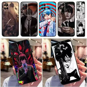 Чехол Aki Hayakawa Chainsaw Man для OPPO A15 A16 A3S A5S A5 A9 A31 A53 A52 A72 A83 A91 A93 A54 A74 A94, задняя крышка OPPO A5 2020