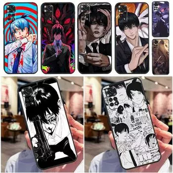 Чехол Aki Hayakawa Chainsaw Man для Xiaomi Redmi Note 10 11 Pro 9 8 12 Pro Note 9S 8T 10S 11S 10C 9A 9C 9T 10A Funda Redmi Note 10 4G