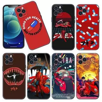 Чехол Akira 1988 для Apple iPhone 12 13 Mini 11 Pro Max XR X XS MAX 8 7 6S 6 Plus SE 5S 5 2020, мягкий черный чехол из ТПУ iPhone 13